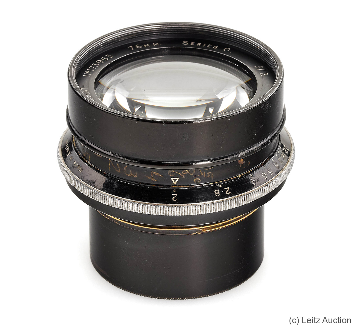 Taylor & Hobson: 76mm (7.6cm) f2 Cooke Anastigmat Series 0 camera