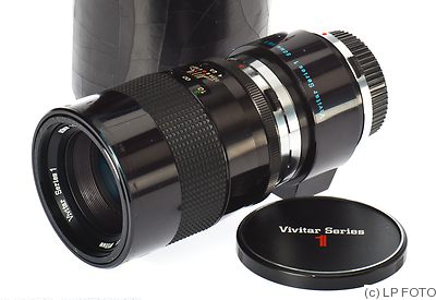 Vivitar: 90mm (9cm) f2.5 VMC Macro Series 1 (Olympus OM, w/macro adapter) camera