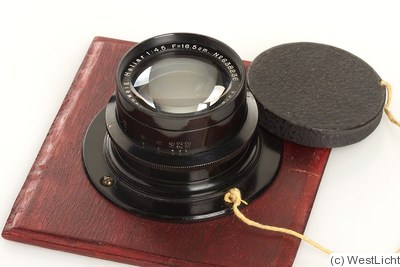 Voigtländer: 164mm (16.4cm) f4.5 Heliar camera