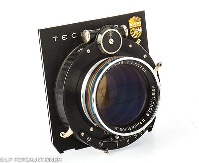 Voigtländer: 210mm (21cm) f4.5 Apo-Lanthar (Compound, Technika) camera
