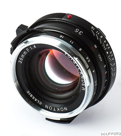 Voigtländer: 35mm (3.5cm) f1.4 Nokton Classic camera