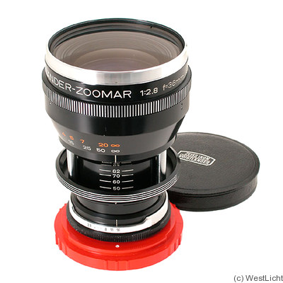 Voigtländer: 36-82mm f2.8 Zoomar (Icarex 35 BM) camera