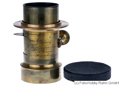 Voigtländer: Brass (brass, 20.5cm len, 11.4cm dia) camera