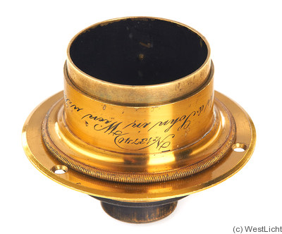 Voigtländer: Orthoscop (brass, 48mm len, 150mm focal len) camera