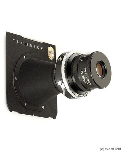 Zeiss, Carl: 100mm (10cm) f6.3 Luminar (Linhof, Synchro-Compur) camera