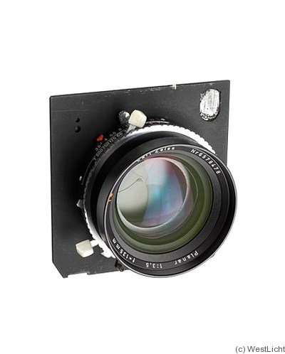 Zeiss, Carl: 135mm (13.5cm) f3.5 Planar T* (Linhof, Compur I) camera