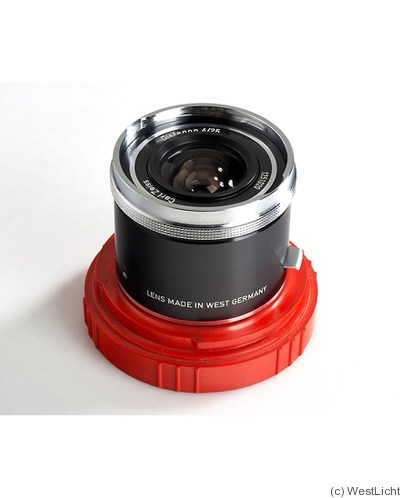 Zeiss, Carl: 25mm (2.5cm) f4 Distagon (Contaflex 126) camera