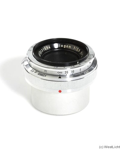 Zeiss, Carl: 35mm (3.5cm) f2.8 Biogon (Contax IIa/IIIa) camera