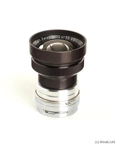 Zeiss, Carl: 35mm (3.5cm) f2.8 Distagon (contax, prototype) camera