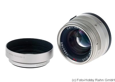 Zeiss, Carl: 45mm (4.5cm) f2 Planar T* (Contax G) camera