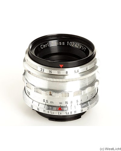 Zeiss, Carl: 50mm (5cm) f2.8 Tessar (Exakta) camera