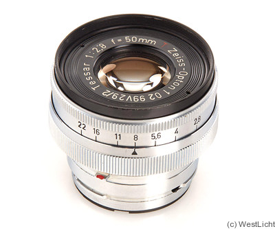 Zeiss, Carl: 50mm (5cm) f2.8 Tessar T (Zeiss-Opton, prototype) camera