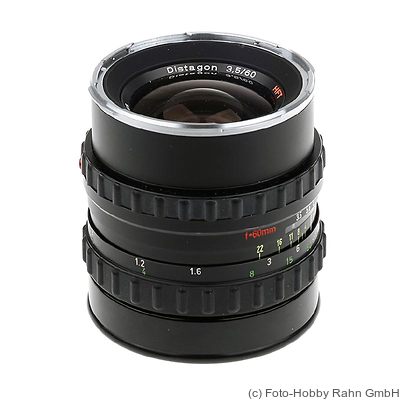 Zeiss, Carl: 50mm (5cm) f3.5 Distagon HFT PQ (Rollei 6000s) camera