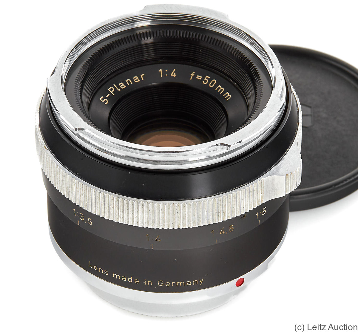 Zeiss, Carl: 50mm (5cm) f4 S-Planar (Contarex, black) camera