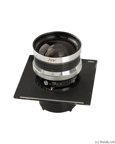 Zeiss, Carl: 53mm (5.3cm) f4.5 Biogon (Linhof) camera