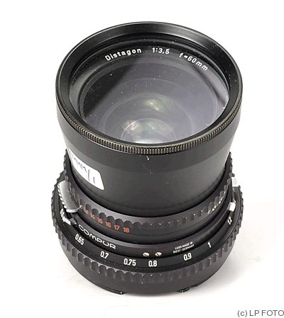 Zeiss, Carl: 60mm (6cm) f3.5 Distagon C T* (Hasselblad) camera