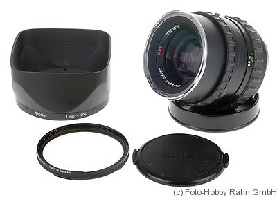 Zeiss, Carl: 60mm (6cm) f3.5 Distagon HFT PQ (Rollei 6008) camera