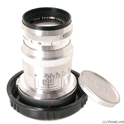 Zeiss, Carl: 85mm (8.5cm) f4 Triotar (Contax IIa/IIIa) camera