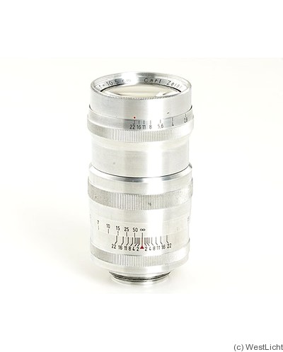 Zeiss, Carl Jena: 105mm (10.5cm) f2 Biotar (M39) camera