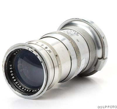 Zeiss, Carl Jena: 135mm (13.5cm) f4 Sonnar (Contax, chrome) camera