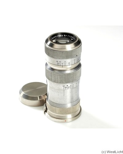 Zeiss, Carl Jena: 135mm (13.5cm) f4.5 Tessar (Contax, prototype) camera