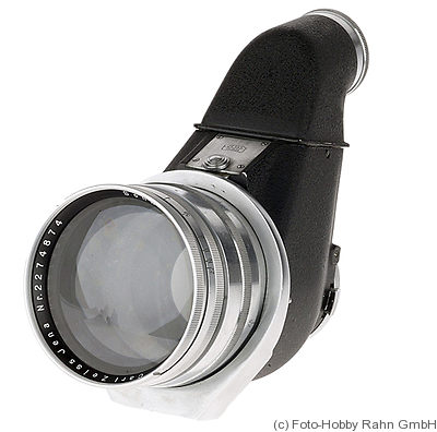 Zeiss, Carl Jena: 180mm (18cm) f2.8 Sonnar T (Contax, flektoskop, chrome) camera
