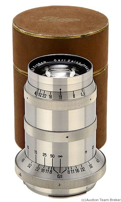 Zeiss, Carl Jena: 180mm (18cm) f6.3 Tele-Tessar (Exakta 66) camera