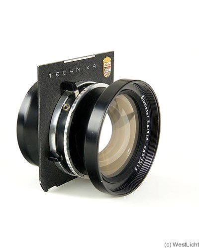 Zeiss, Carl Jena: 210mm (21cm) f5.4 Biometar (Linhof) camera