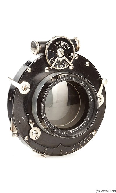 Zeiss, Carl Jena: 244mm (24.4cm) f8 Protar (compound shutter) camera