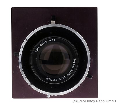 Zeiss, Carl Jena: 270mm (27cm) f8 Tessar (prototype) camera