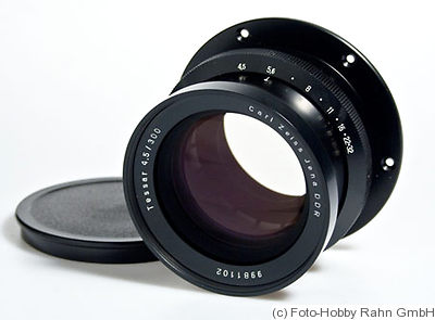 Zeiss, Carl Jena: 300mm (30cm) f4.5 Tessar camera