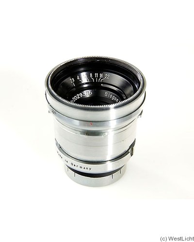 Zeiss, Carl Jena: 35mm (3.5cm) f2.8 Biogon (Contaflex) camera