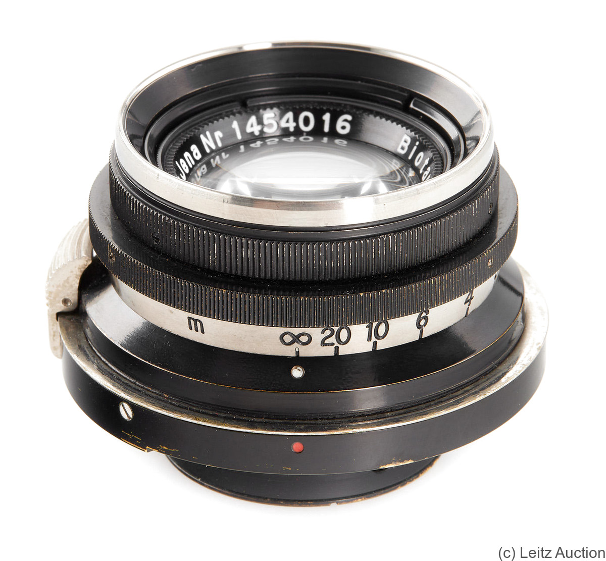 Zeiss, Carl Jena: 40mm (4cm) f2 Biotar (Contax, black/nickel) camera