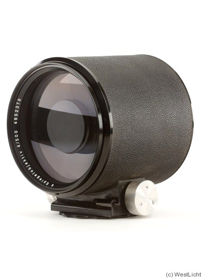 Zeiss, Carl Jena: 500mm (50cm) f4 Spiegelobjektiv (M42) camera