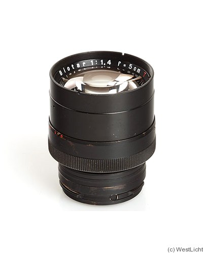 Zeiss, Carl Jena: 50mm (5cm) f1.4 Biotar T (Contax RF) camera