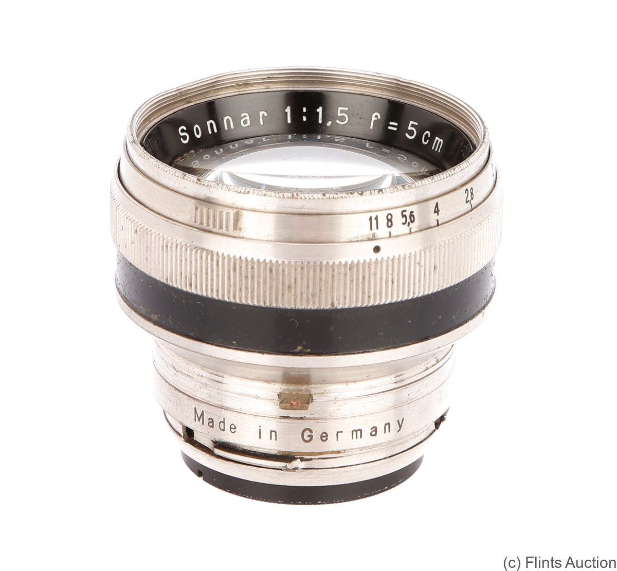 Zeiss, Carl Jena: 50mm (5cm) f1.5 Sonnar (Contax, chrome) camera