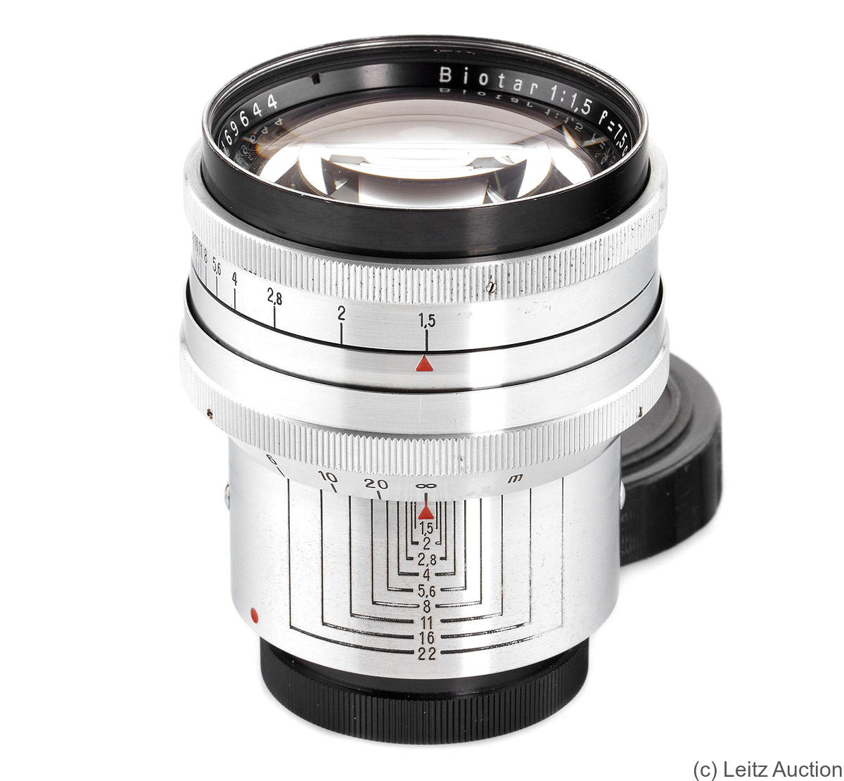 Zeiss, Carl Jena: 75mm (7.5cm) f1.5 Biotar T (Exakta) camera