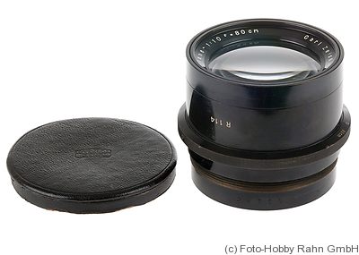 Zeiss, Carl Jena: 80mm (8cm) f10 Apo-Planar camera