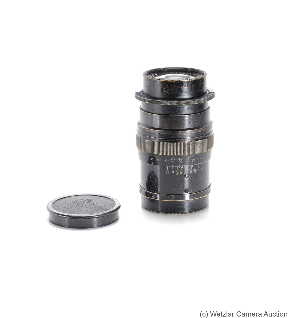 Zeiss, Carl Jena: 80mm (8cm) f2.7 Tessar (M39) camera