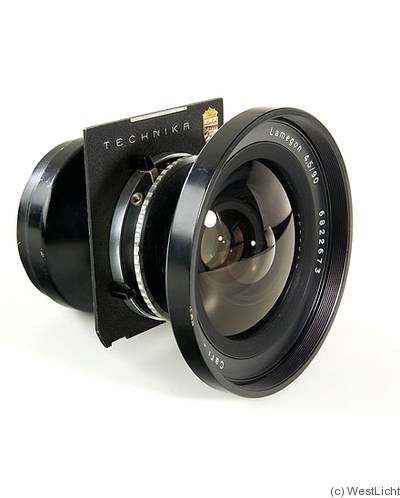 Zeiss, Carl Jena: 90mm (9cm) f4.5 Lamegon (Linhof) camera