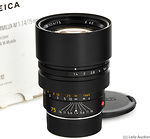 Leitz 75mm-f1.4-Summilux-M-(BM,-black,-11810)