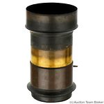Negretti-&-Zambra Portrait-(brass,-20cm-len,-8cm-dia,-32cm-focal)